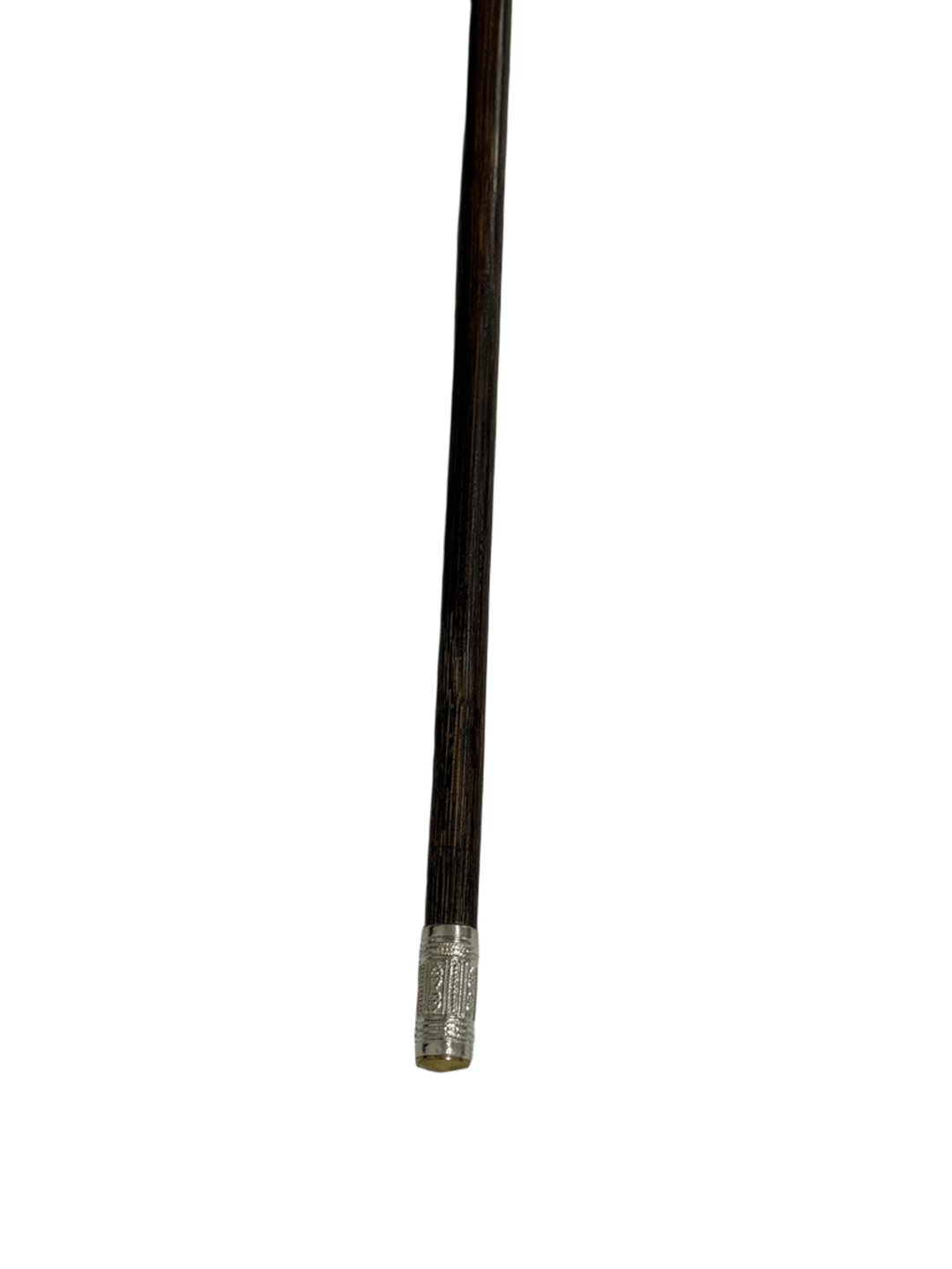 Brown Bamboo Cane with Silver - 3