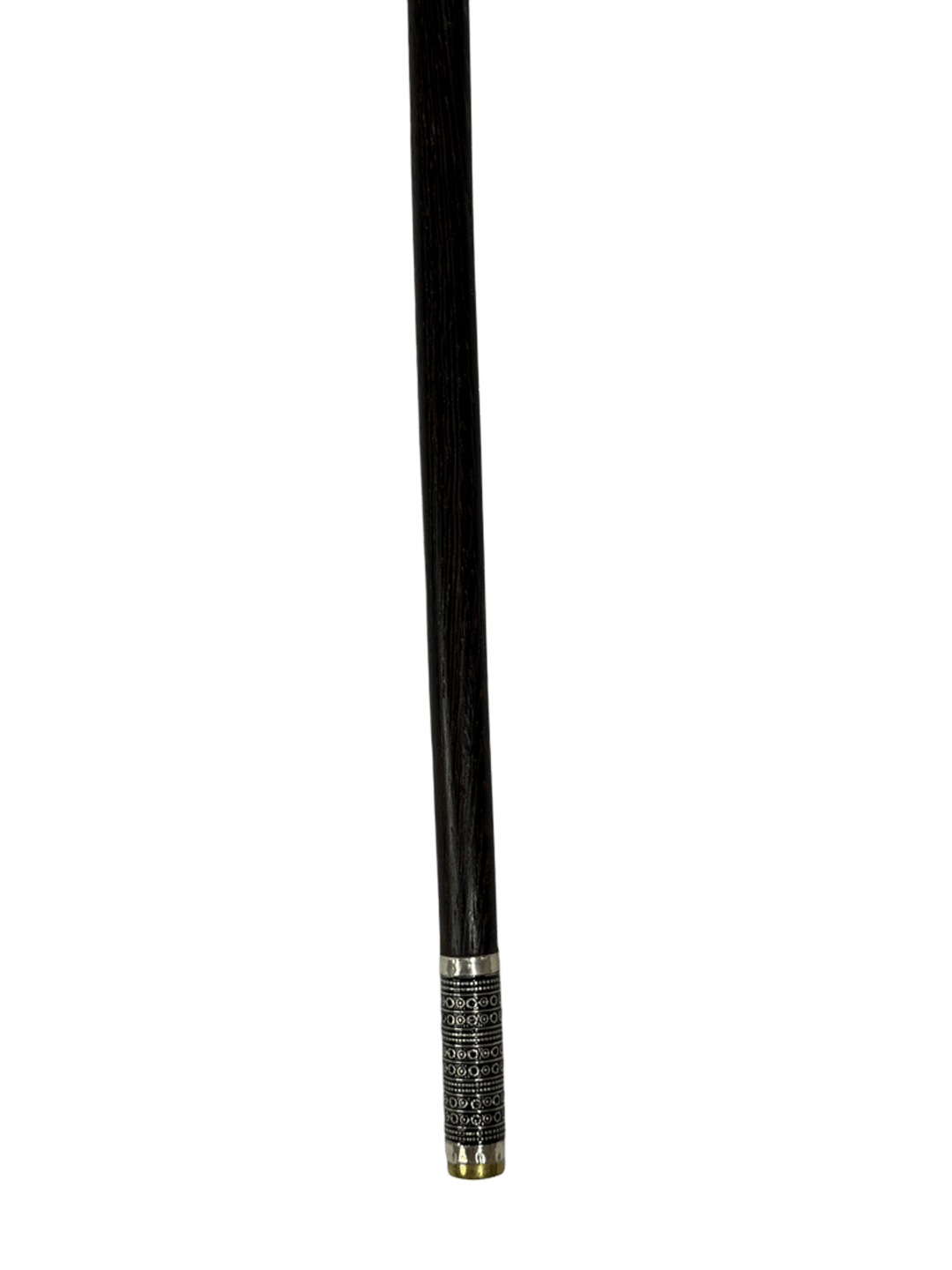 Fangji Wood Cane with Oxidized Silver – Black Color - 4