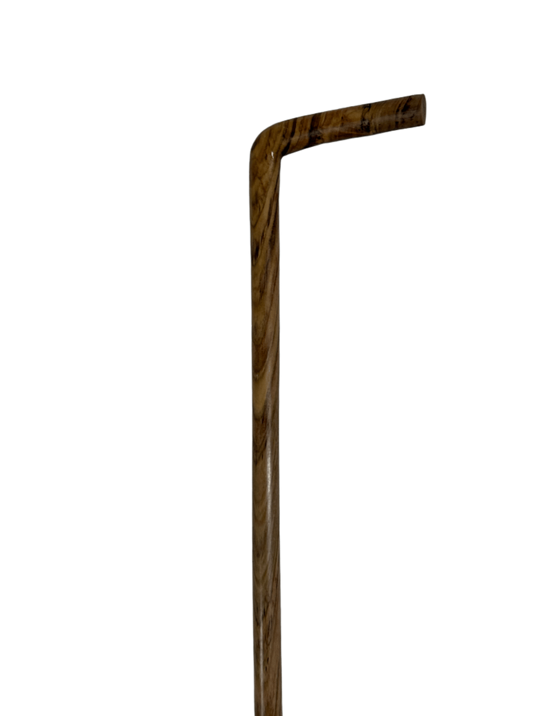 Natural Atam Wood Cane with Ruler-Style Handle - 2