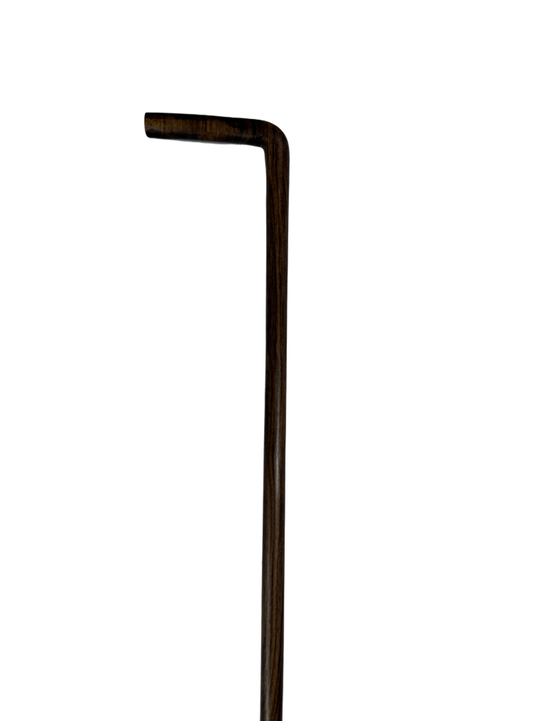 Brown Atam Wood Cane with Ruler-Style Handle - 2