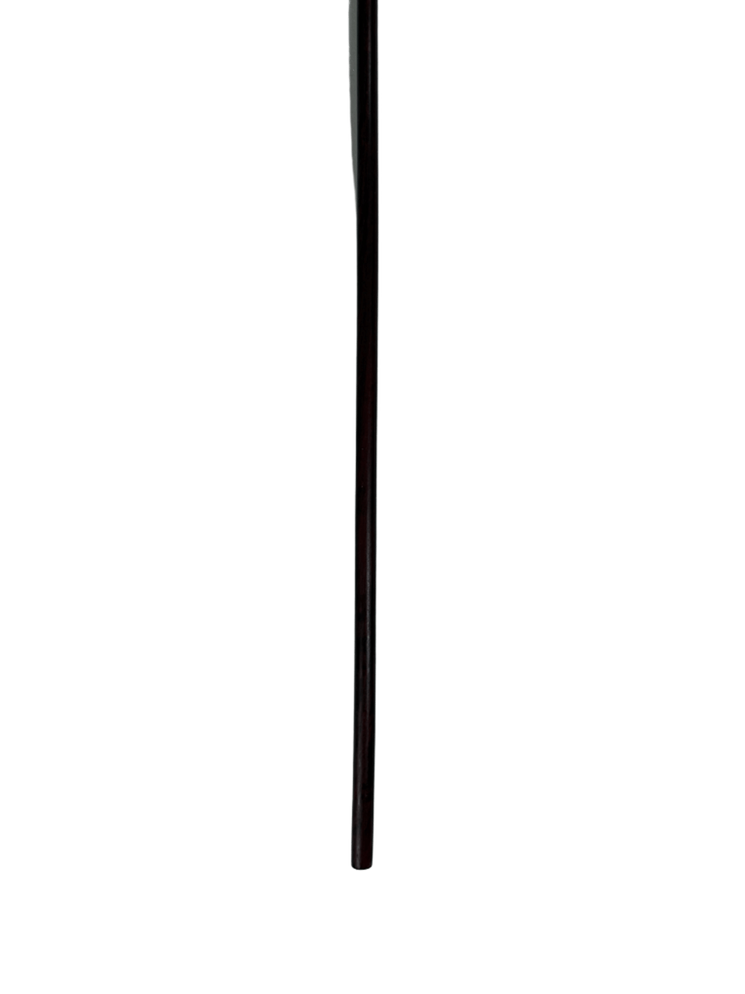 Burgundy Atam Wood Cane with Ruler-Style Handle - 3