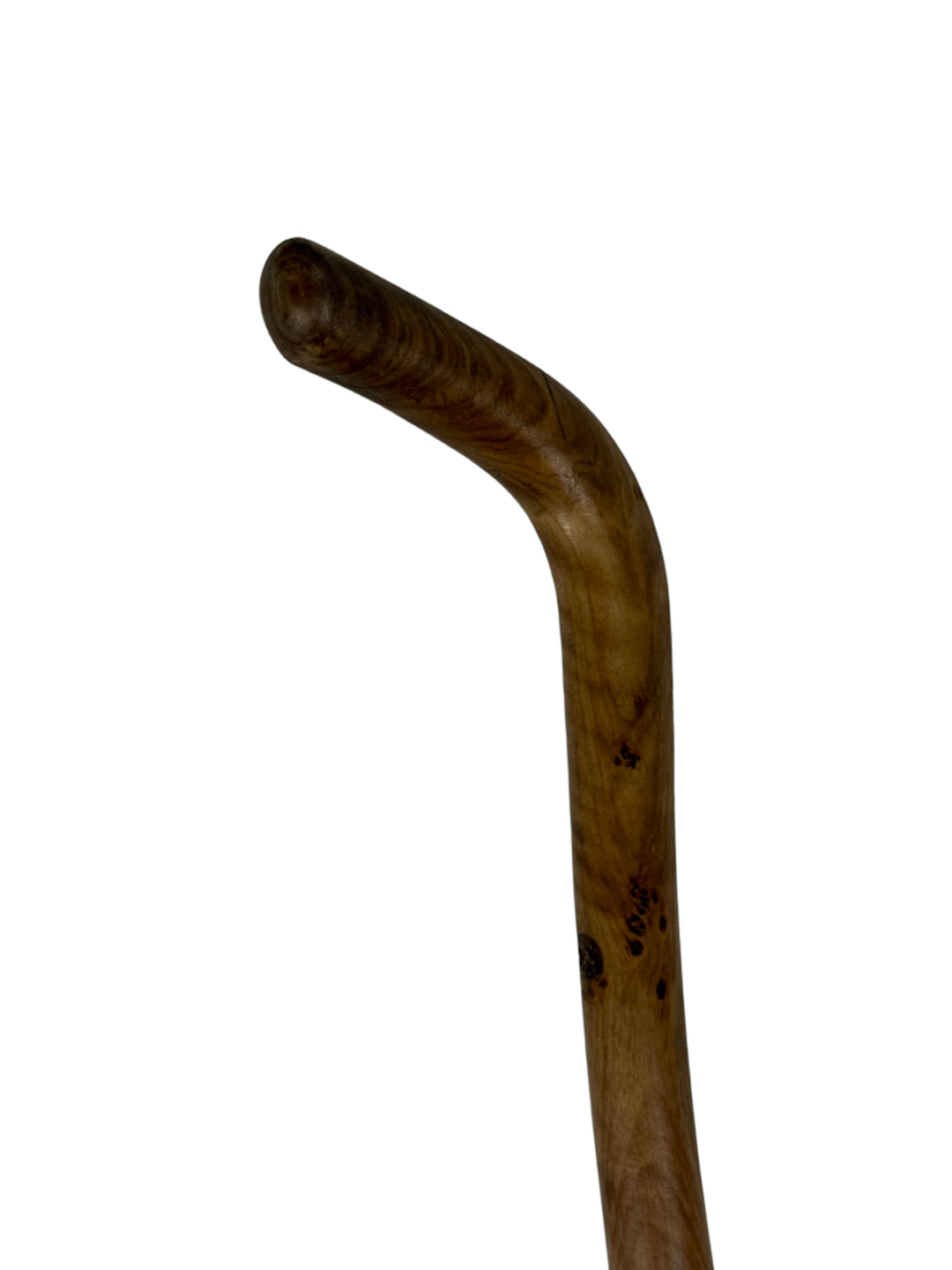 Natural Olive Wood Cane – Plain - 4