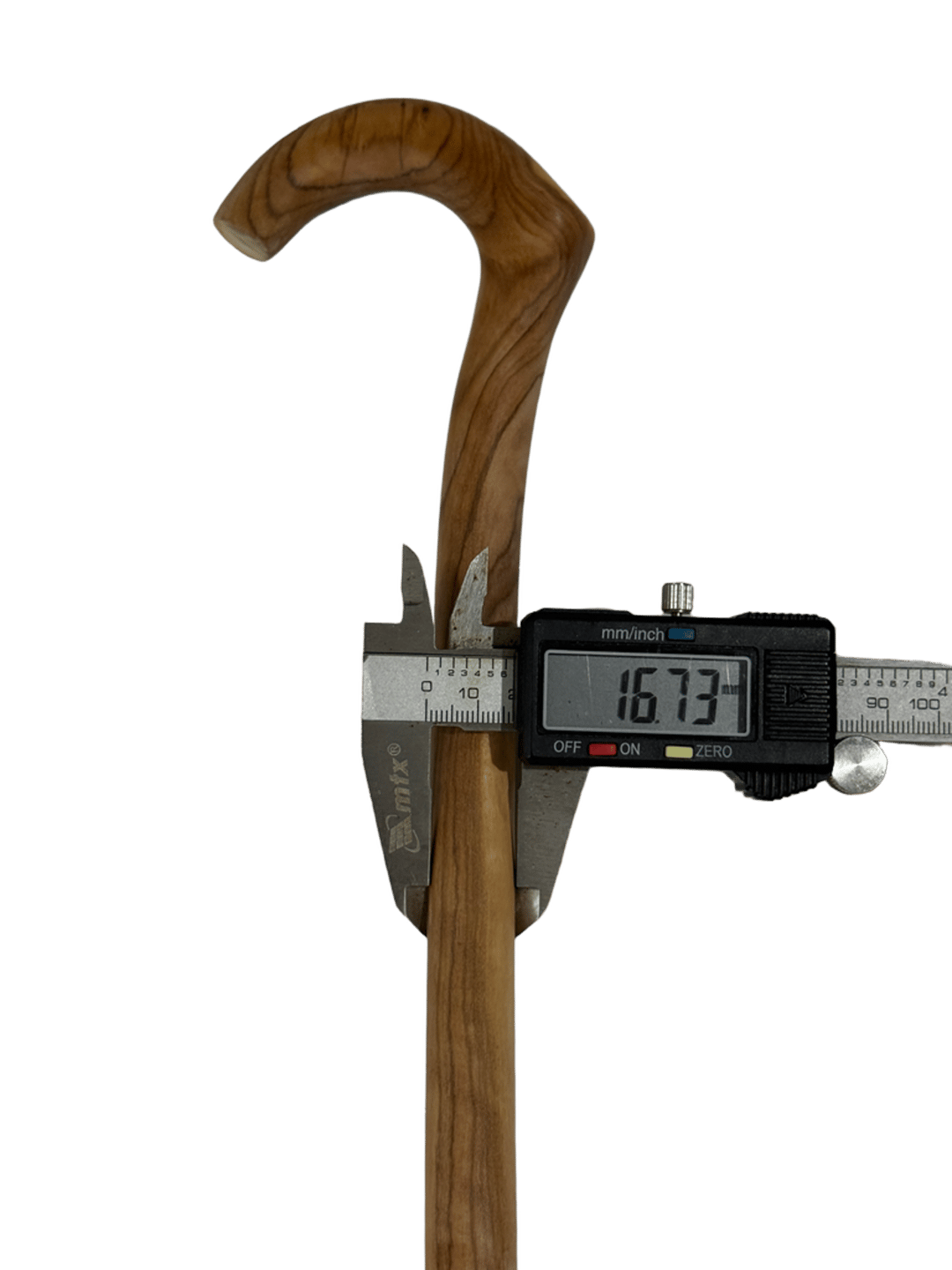Plain Atam Wood Cane – Distinctive Handle - 4