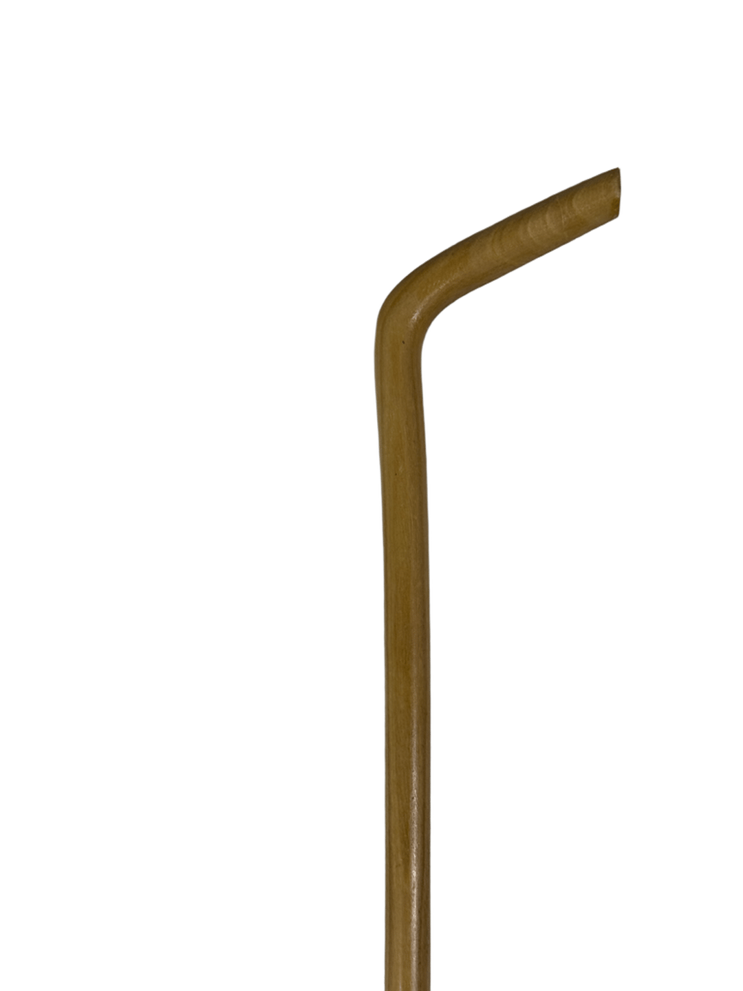 Plain Carved Atam Wood Cane – Natural Color (Y1) - 2