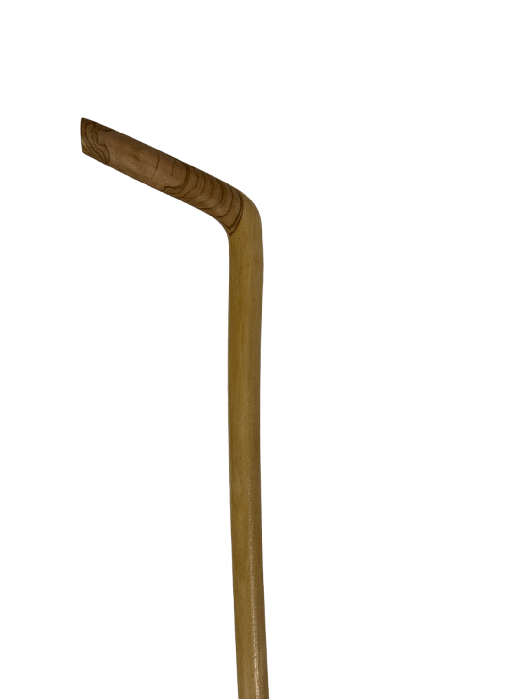 Plain Carved Atam Wood Cane – Natural Color (Y2) - 2