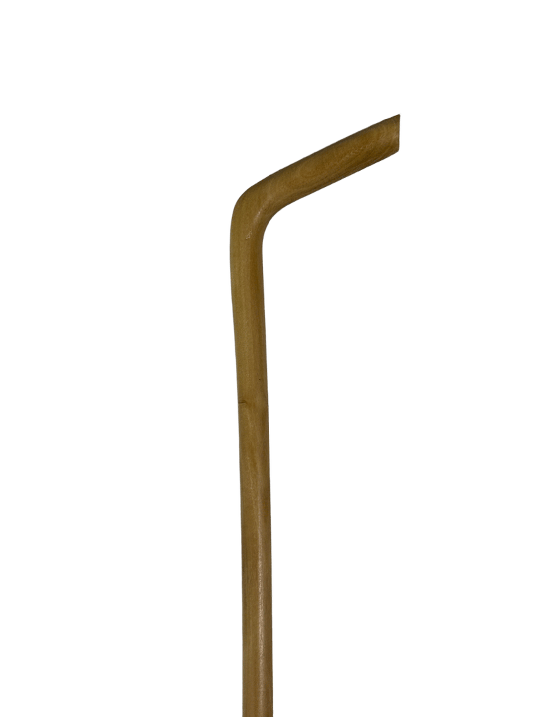 Plain Carved Atam Wood Cane – Natural Color (Y4) - 1