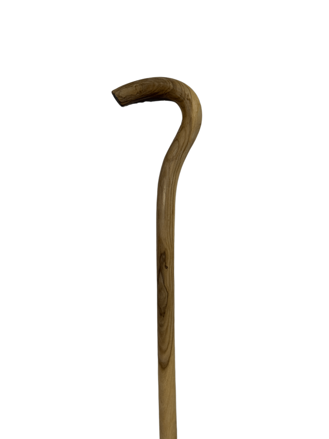 Plain Olive Wood Cane – Natural Color - 1
