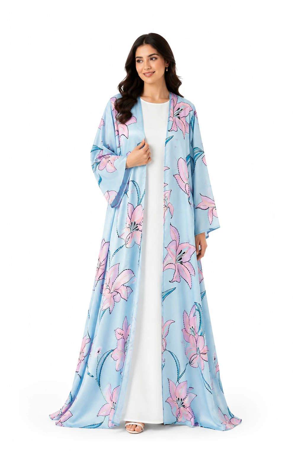Beach vibes abaya - 1
