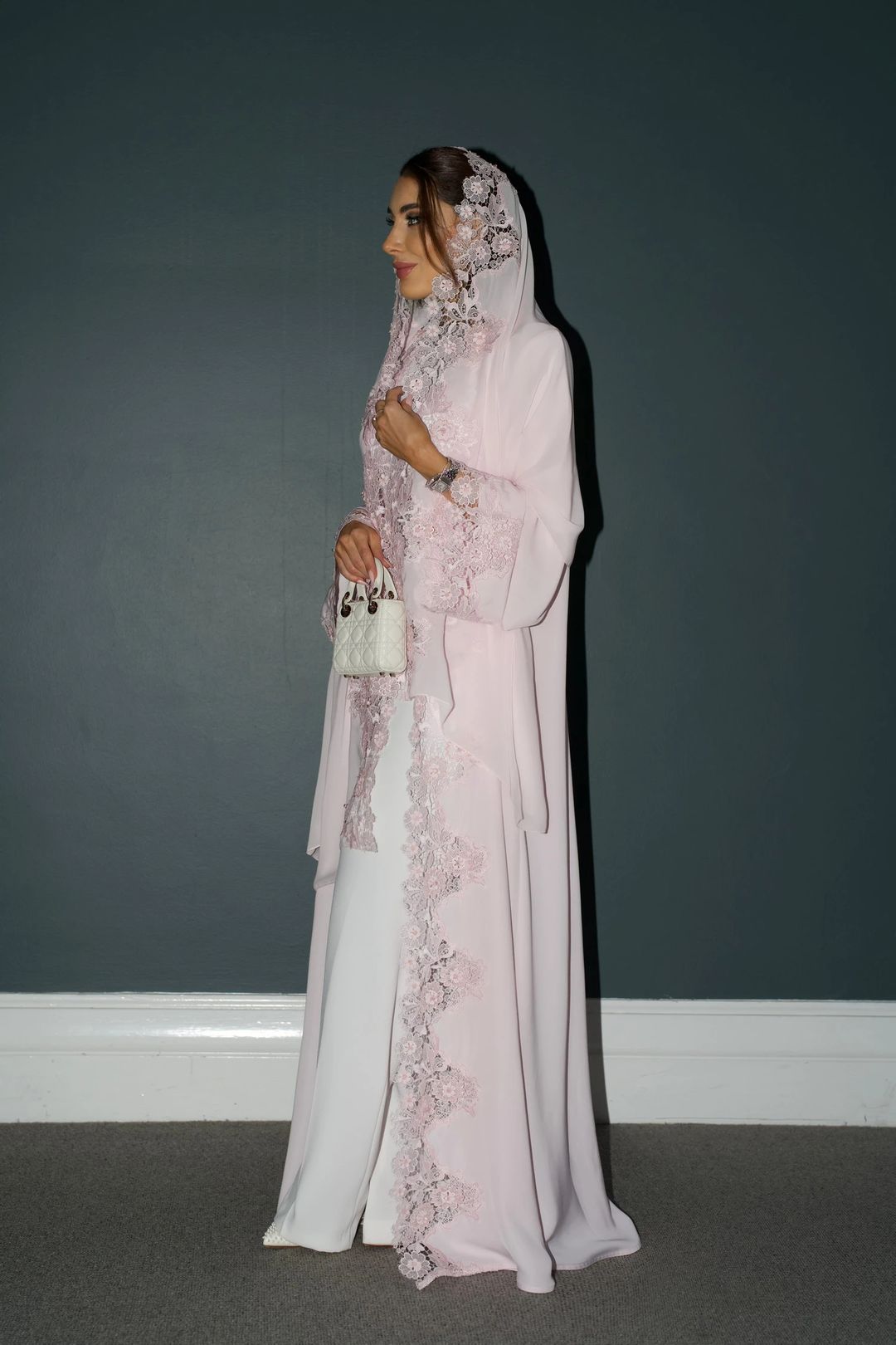 Asma flowery abaya - 4