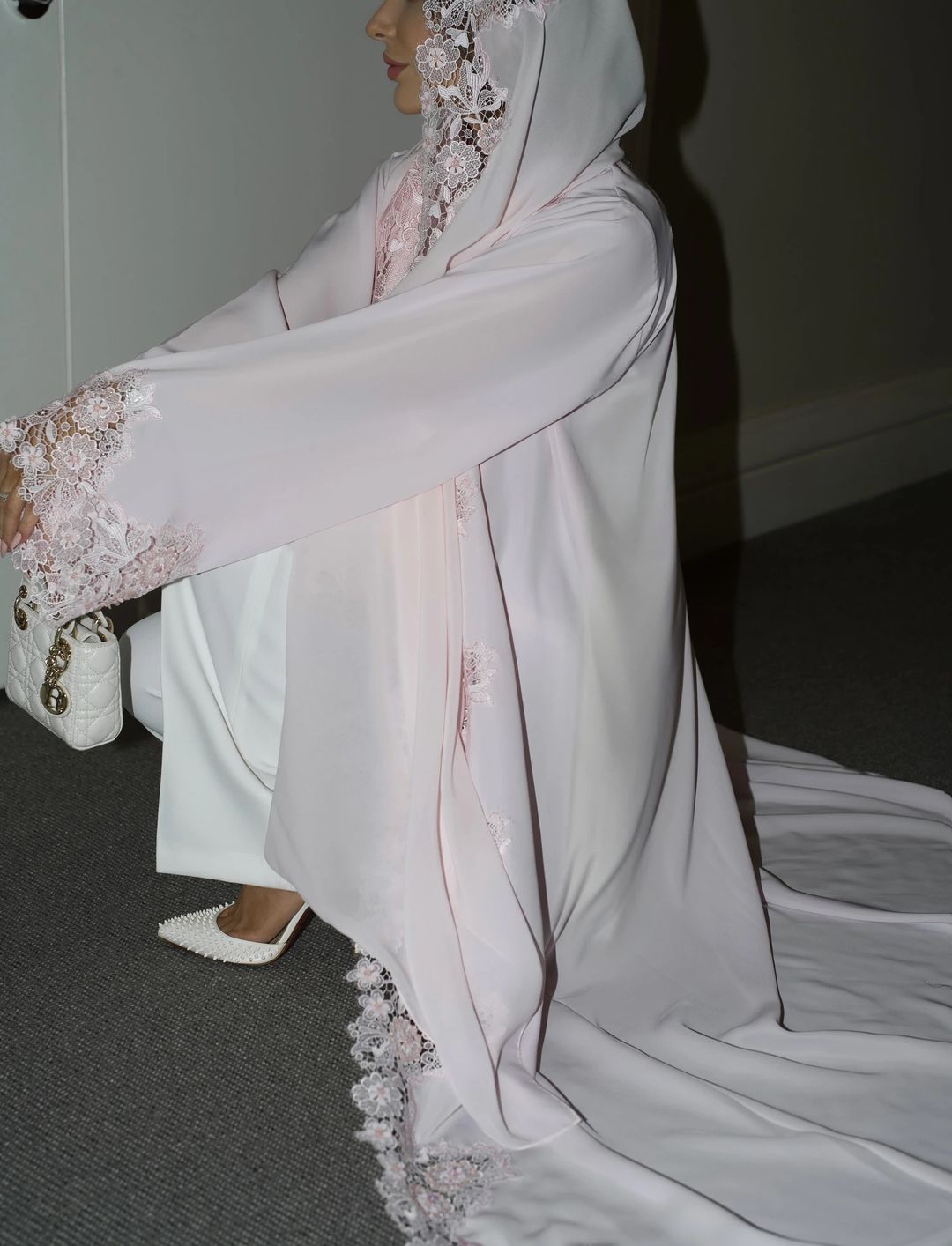 Asma flowery abaya - 7