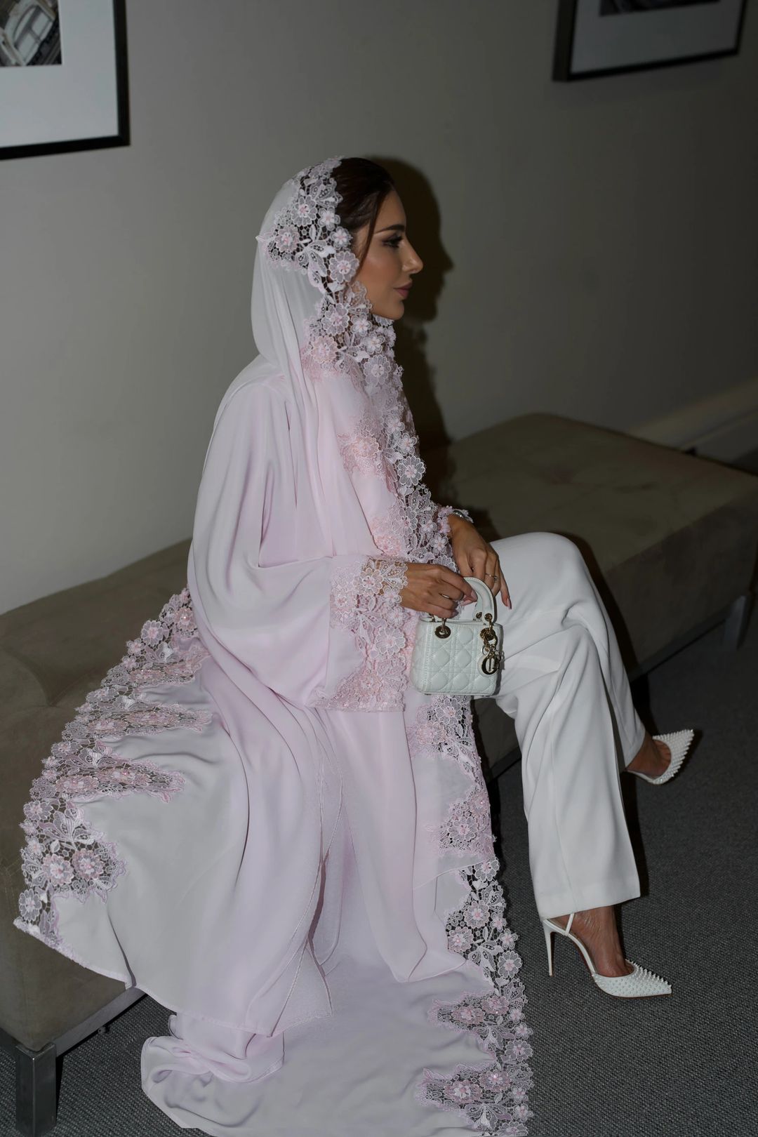 Asma flowery abaya - 8
