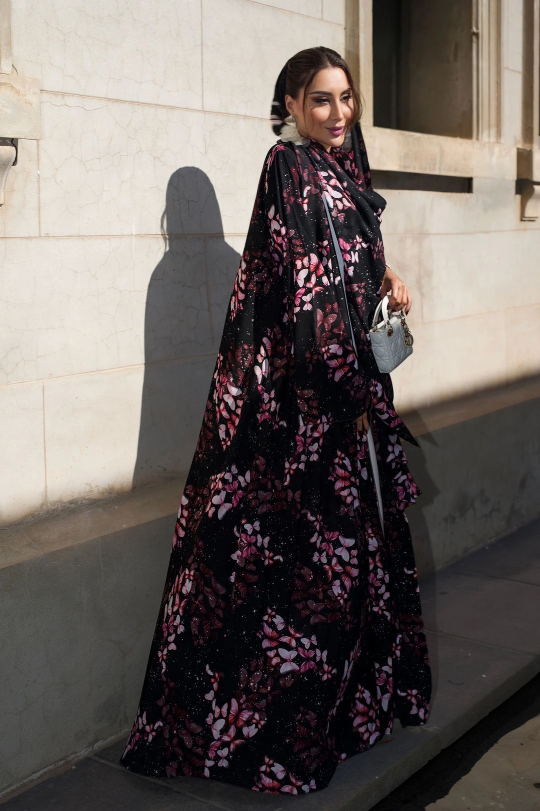 Asma butterfly abaya - 4