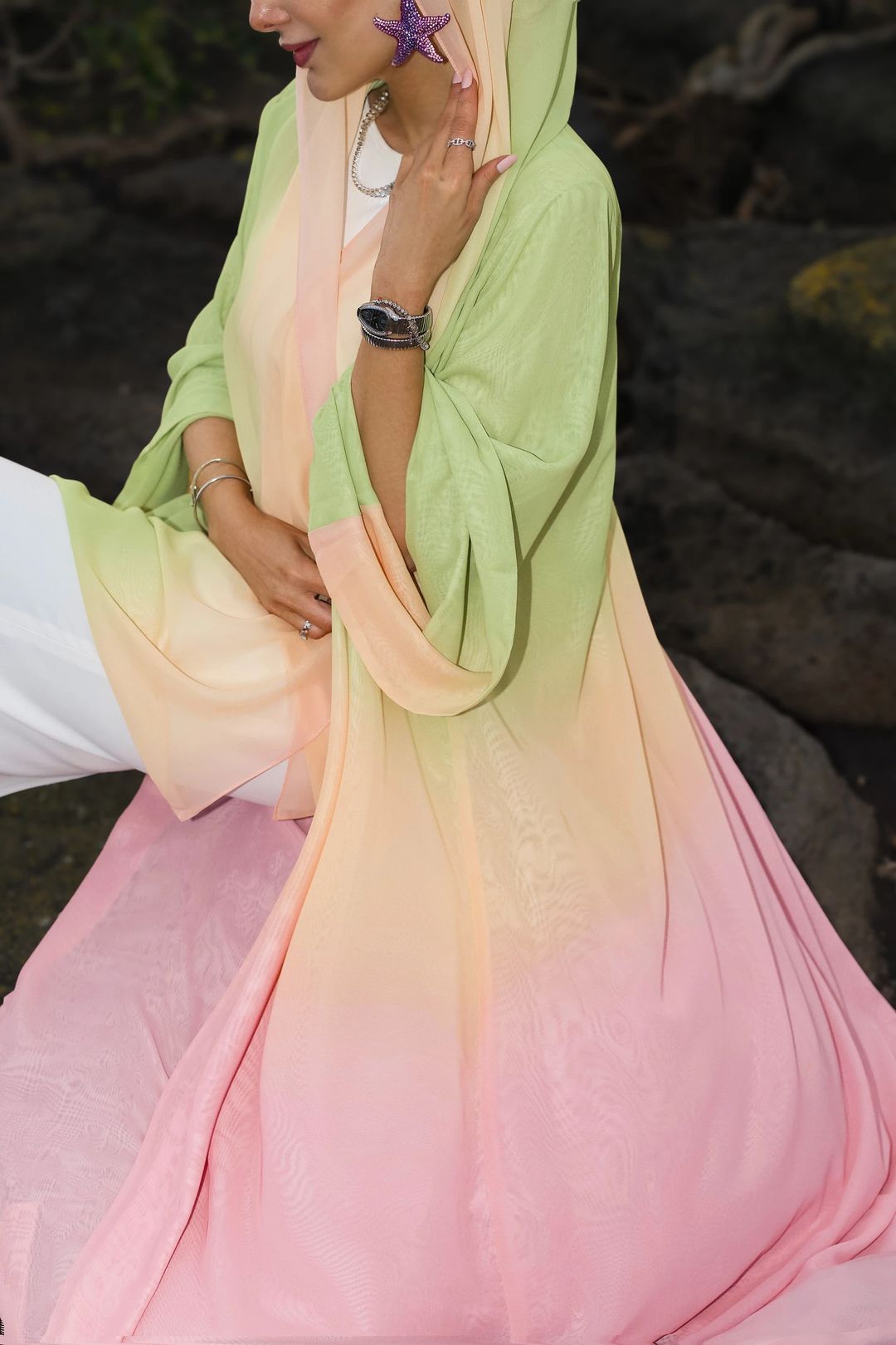 Asma summer abaya - 6