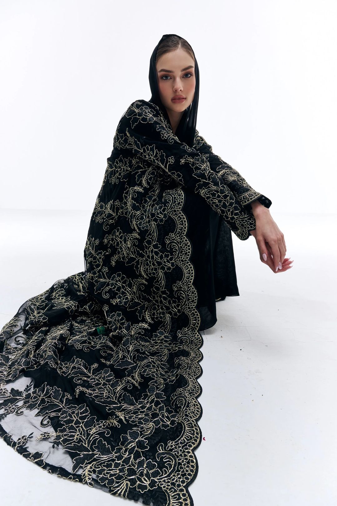 Gold abaya - 6