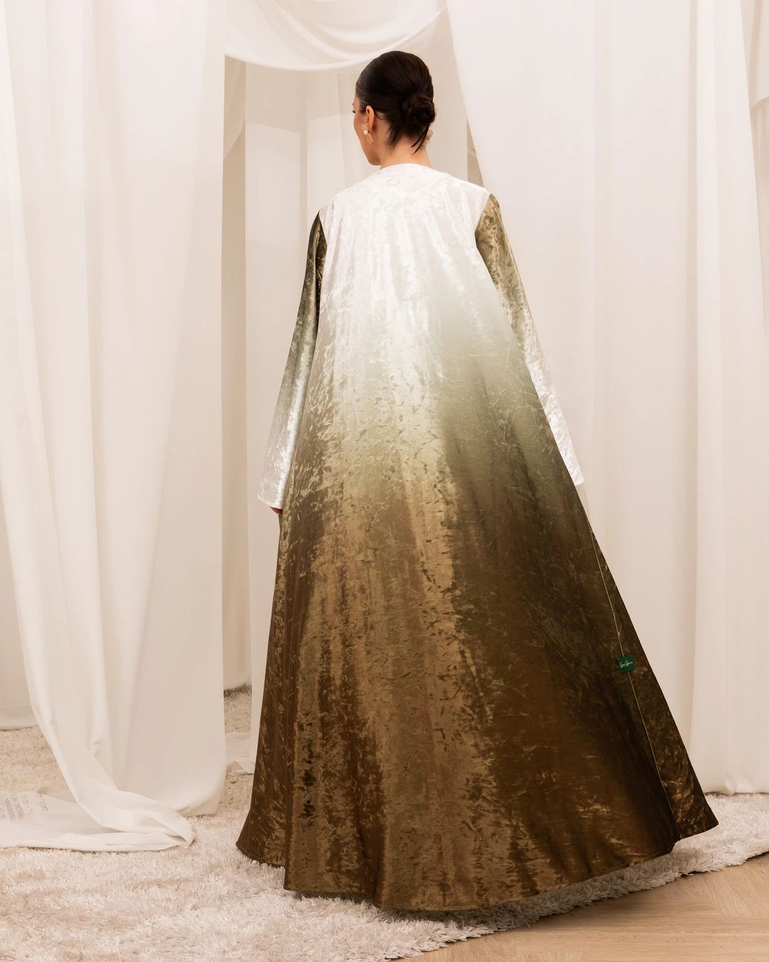Ambreh gold abaya - 1