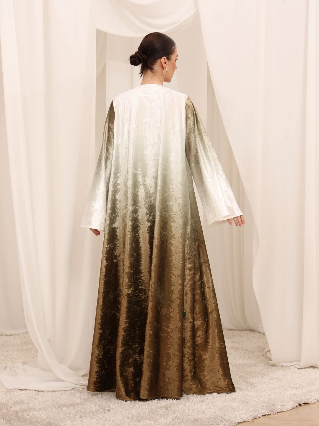 Ambreh gold abaya - 3