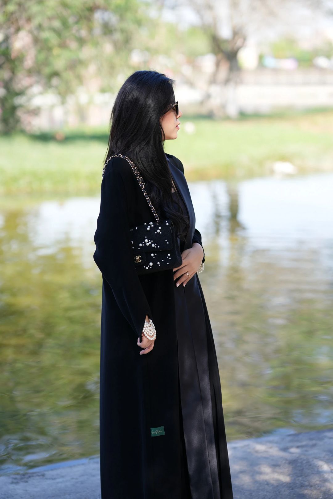 Pearl abaya - 3