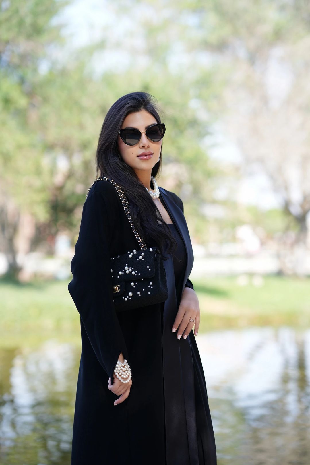 Pearl abaya - 2