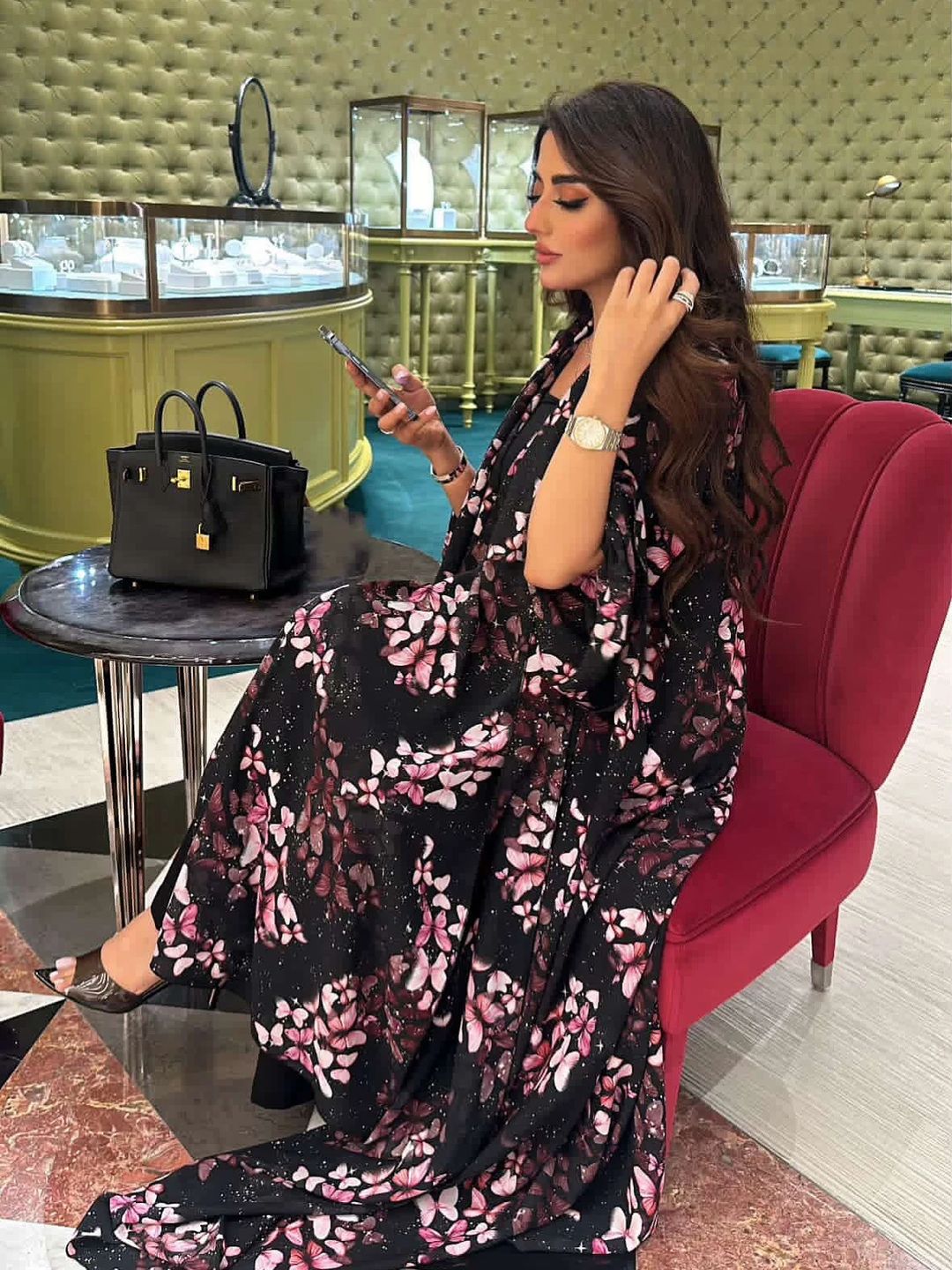 Butterfly abaya 01 - 1