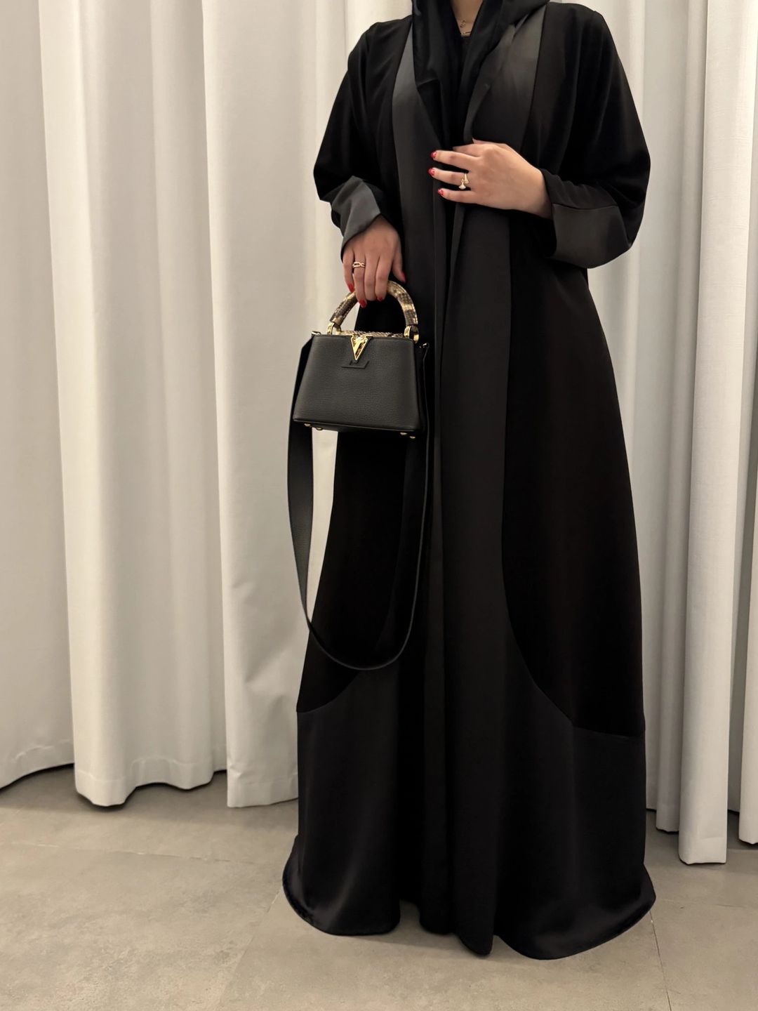 Balck abaya 110 - 2