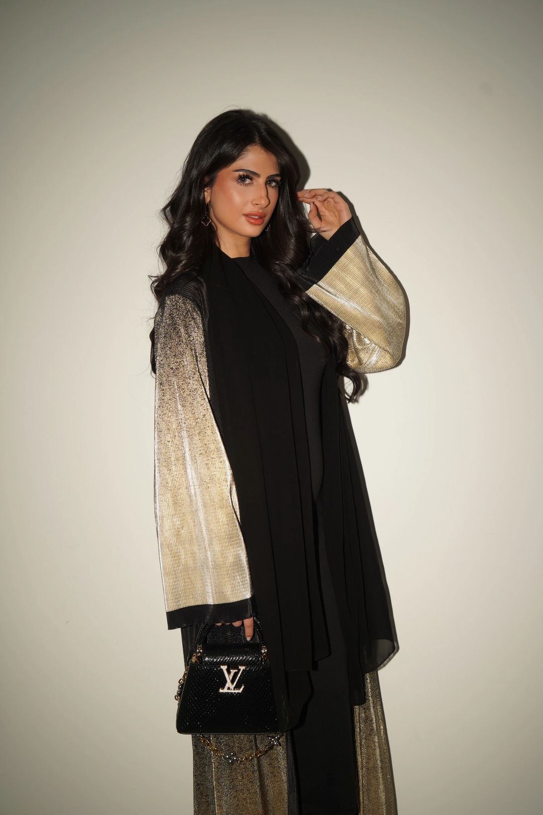 Golden abaya - 1