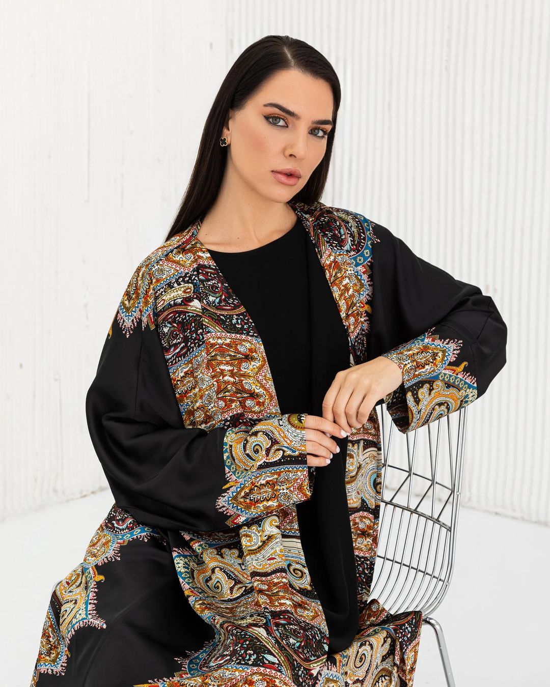 Abaya 444 black - 1