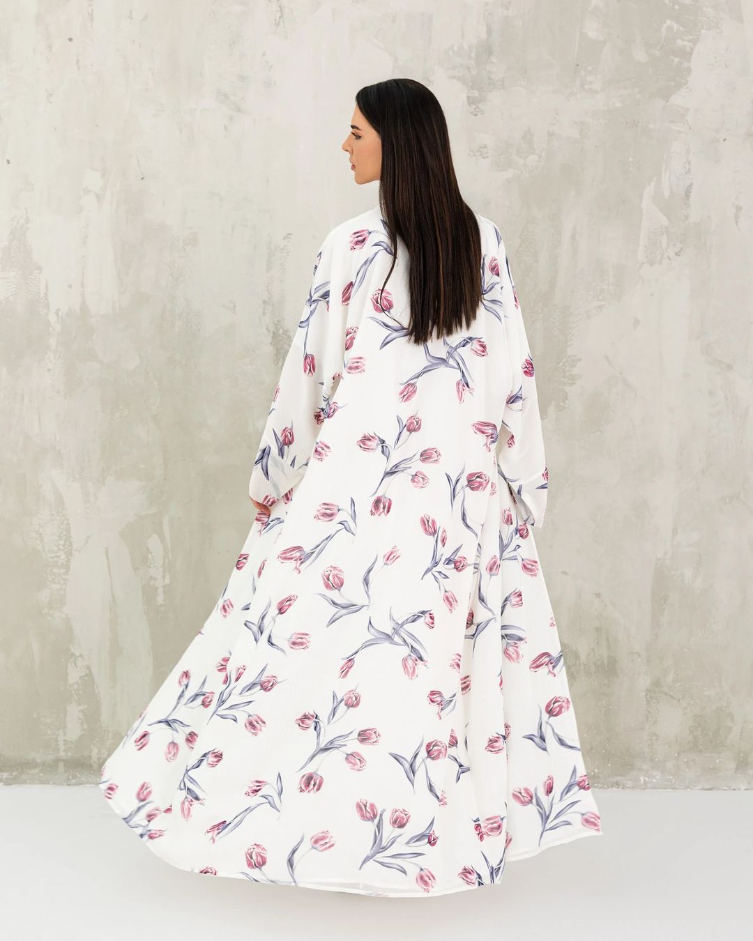 Abaya white 0002 - 1