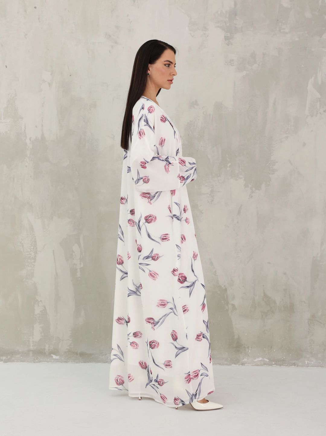 Abaya white 0002 - 4