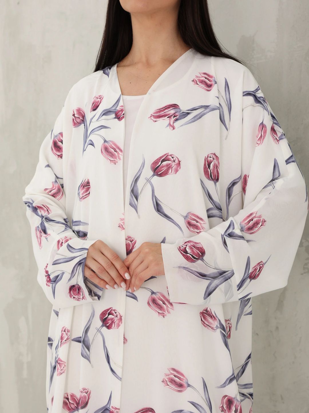 Abaya white 0002 - 2
