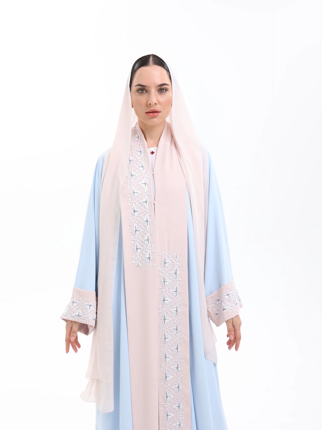embroider abaya - 4