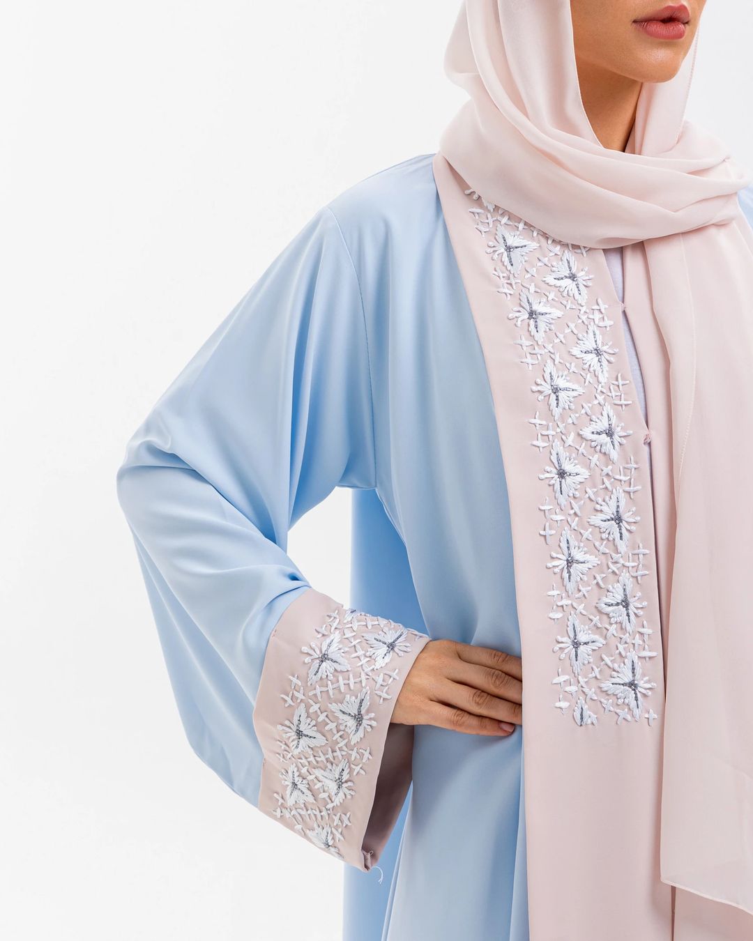 embroider abaya - 5