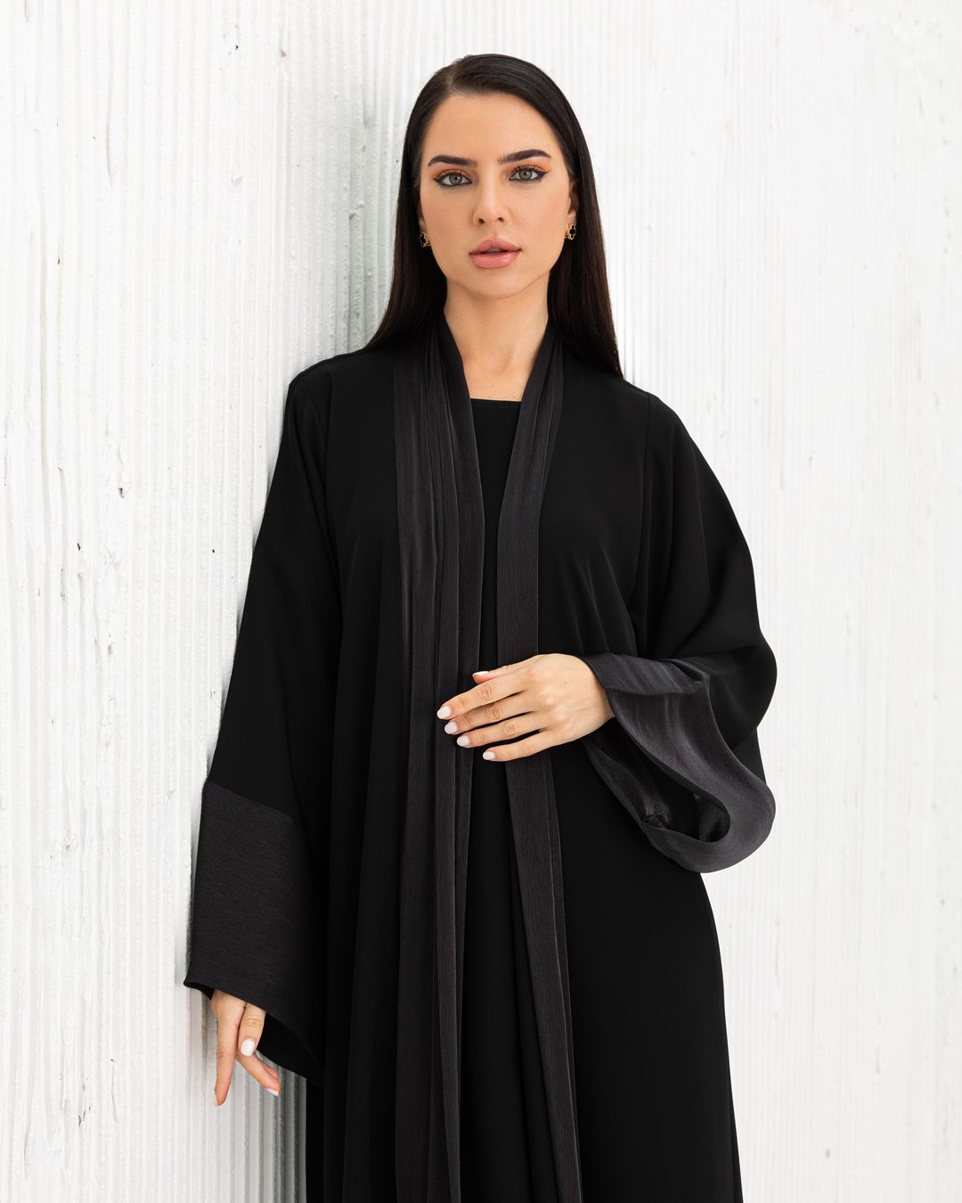 Amazing black abaya - 5