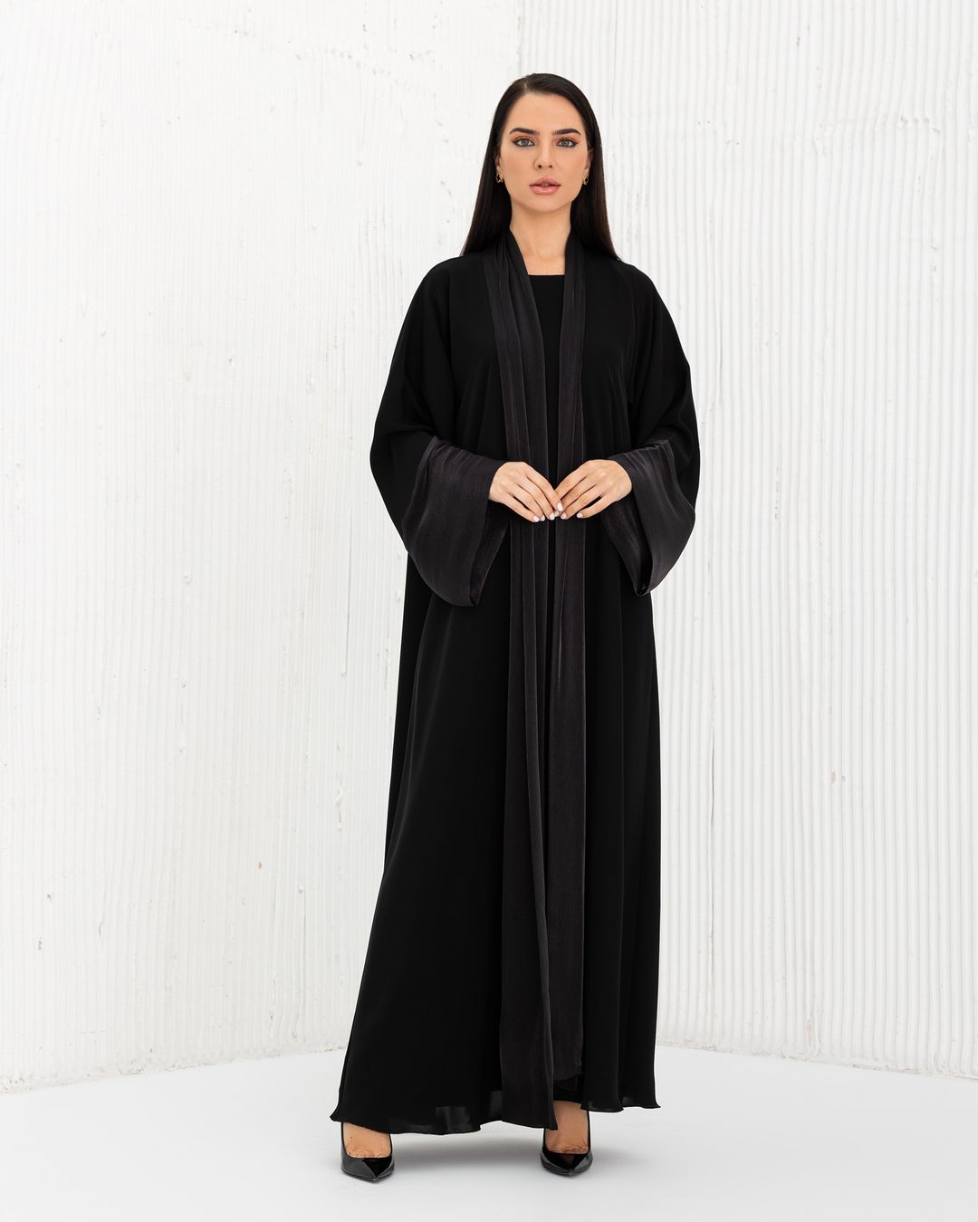 Amazing black abaya - 4
