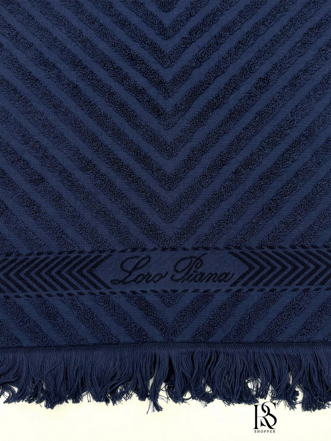 Loro’s Face-Towel - Navy blue - 1