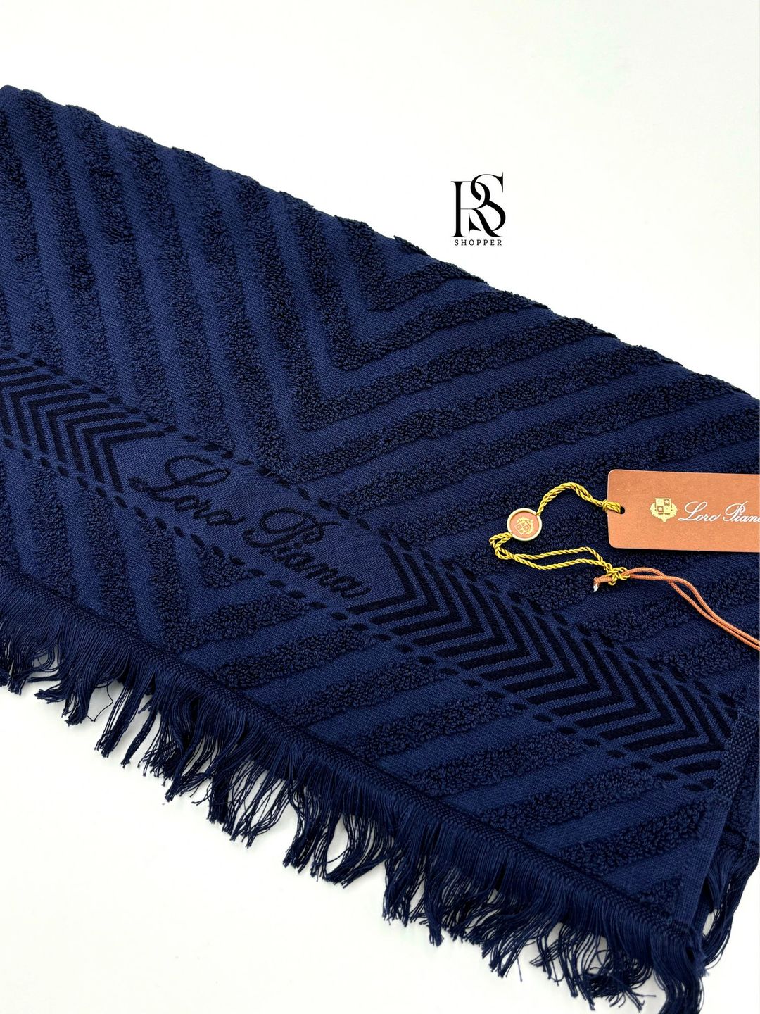 Loro’s Face-Towel - Navy blue - 2