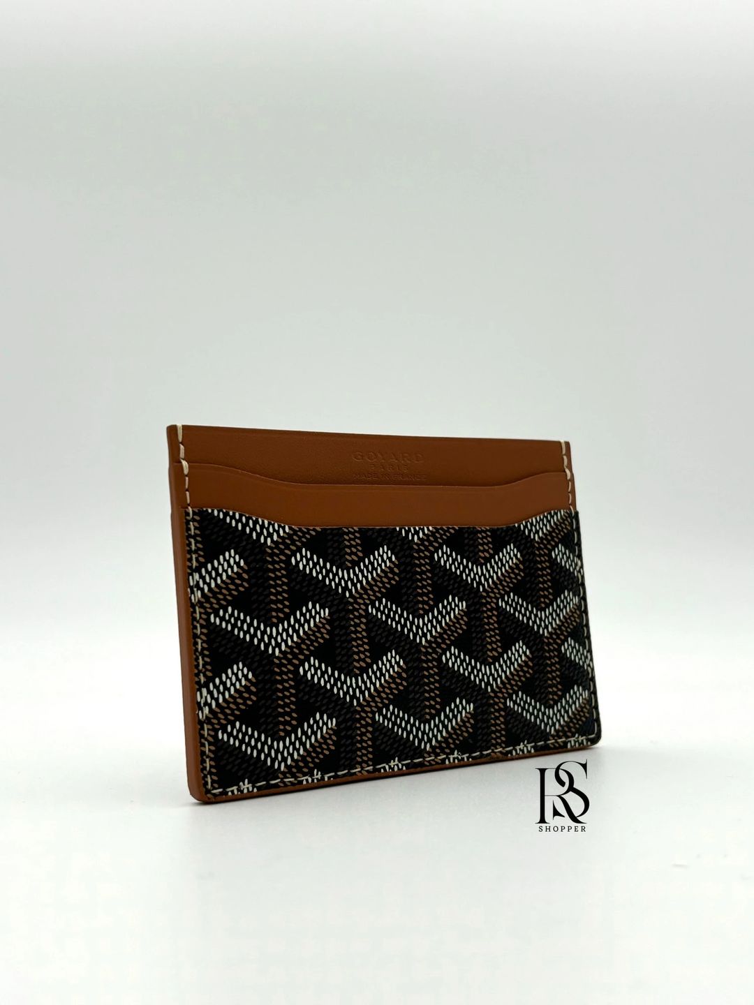 Goyard Saint-Sulpice Card Holder Black & Brown - 2