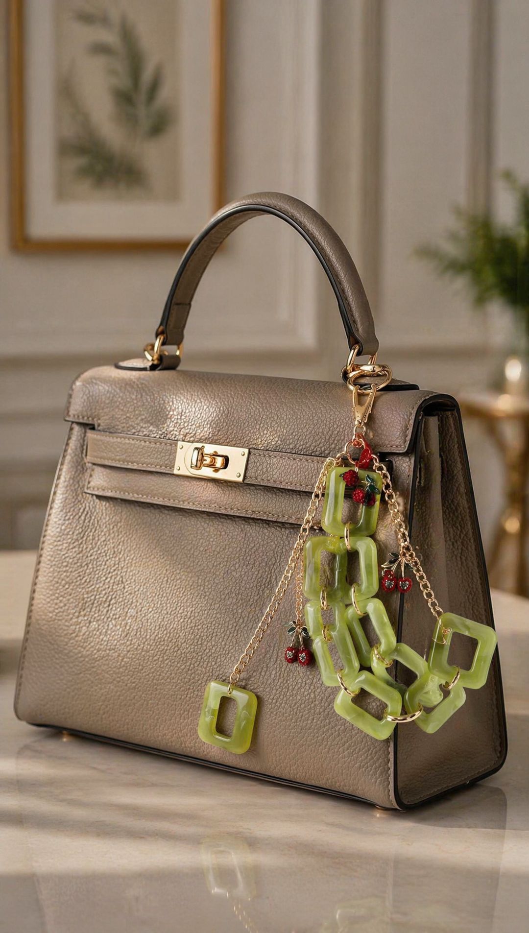 Aprilz Cherry Olive Chain - 2