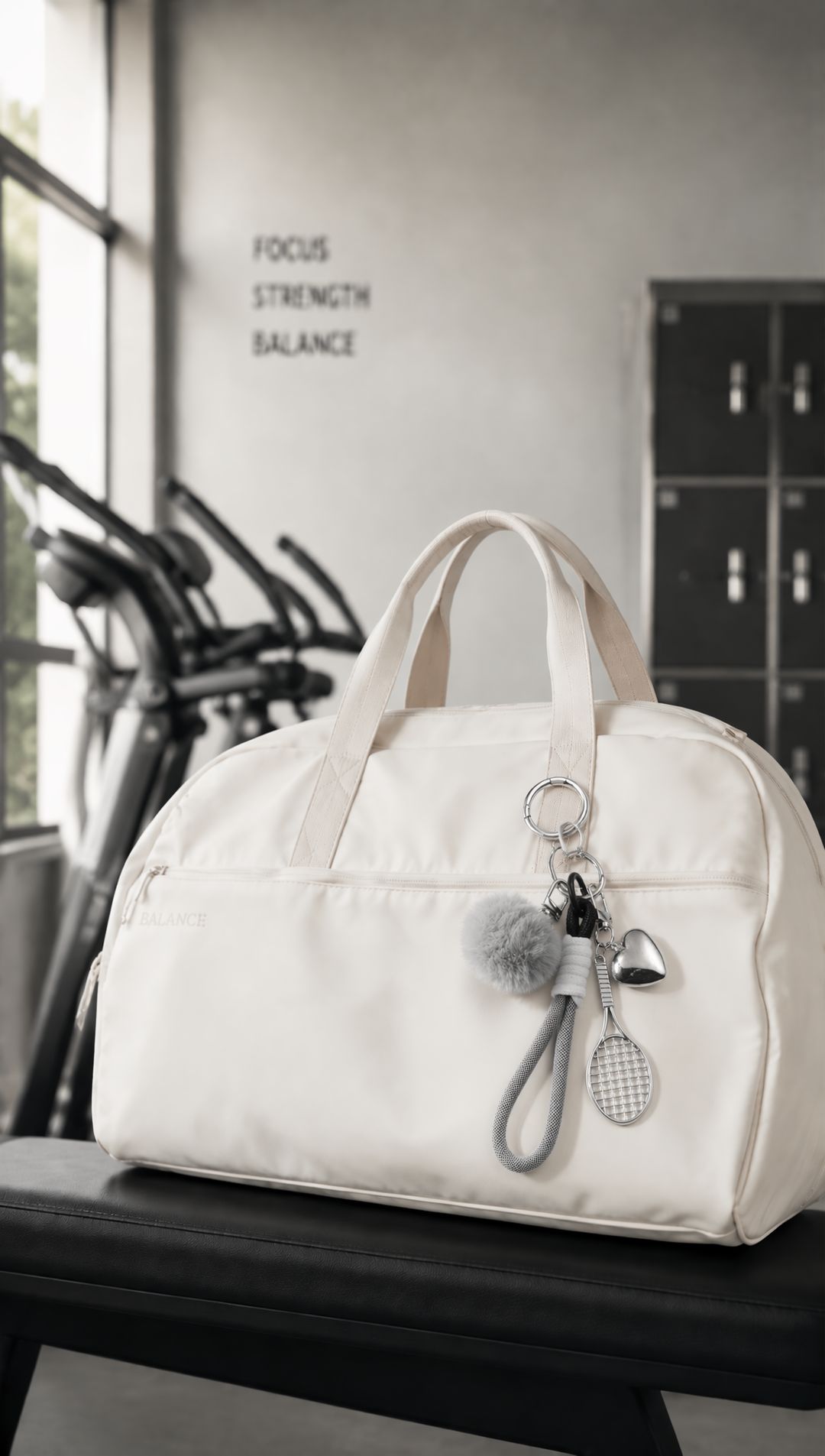Aprilz | Silver Court Puff Charm - 2