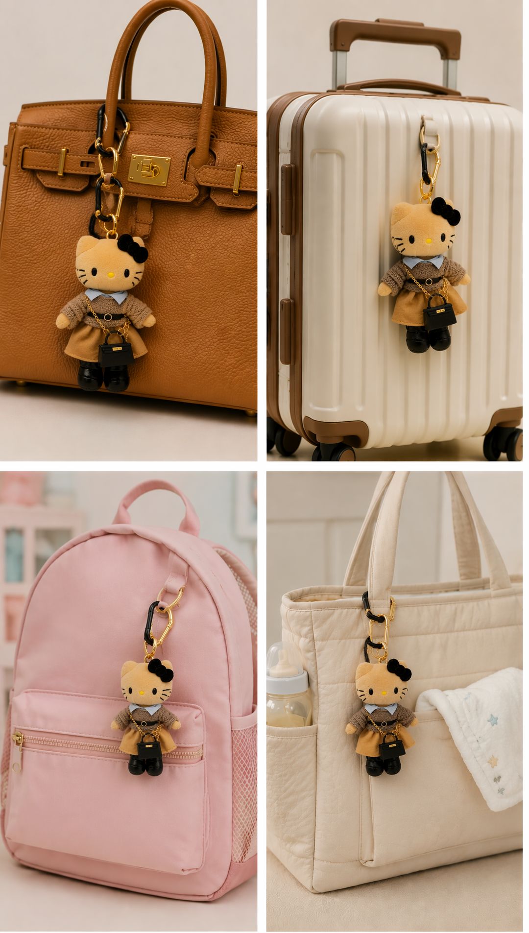 Aprilz Caramel Kitty Charm - 2