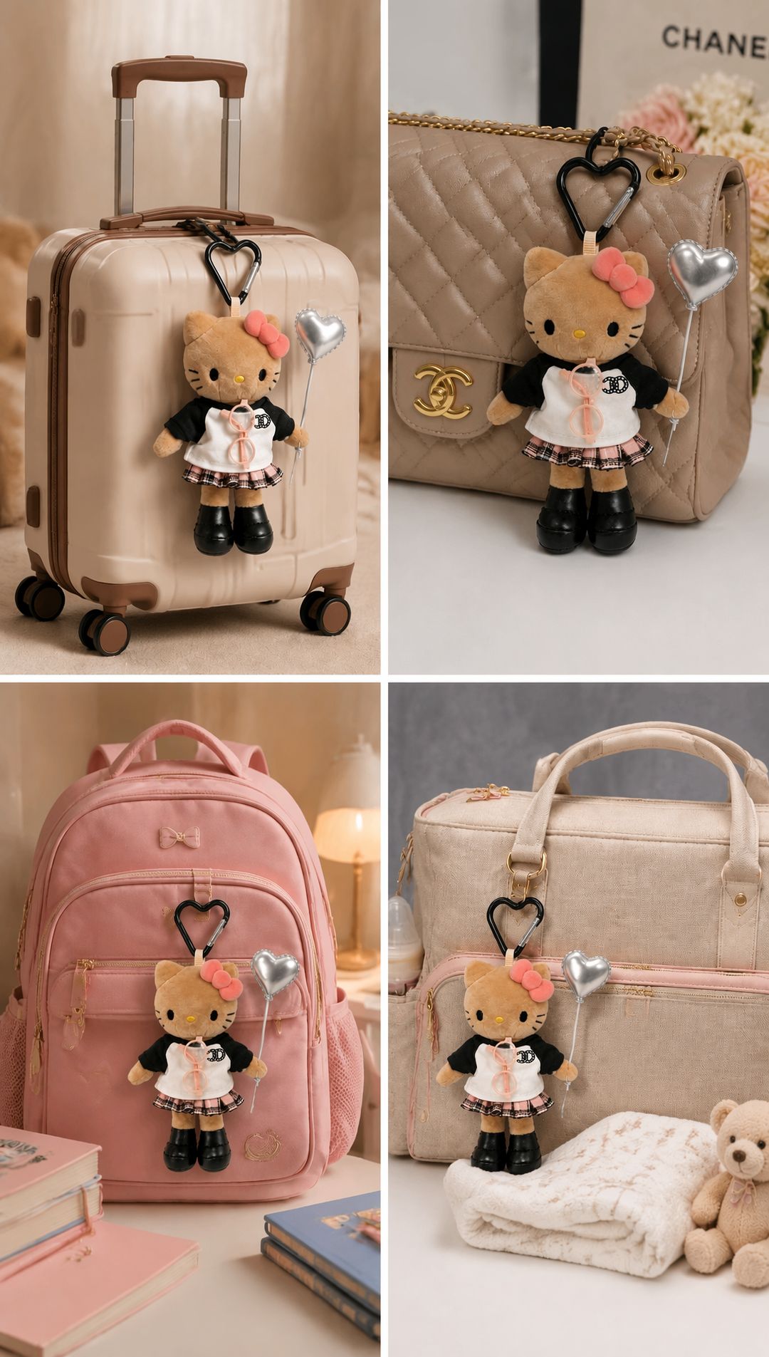 Aprilz Pink Kitty Charm - 2