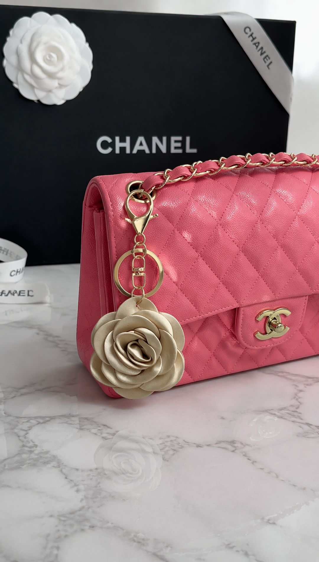 Aprilz | Gold Bloom Keychain - 2