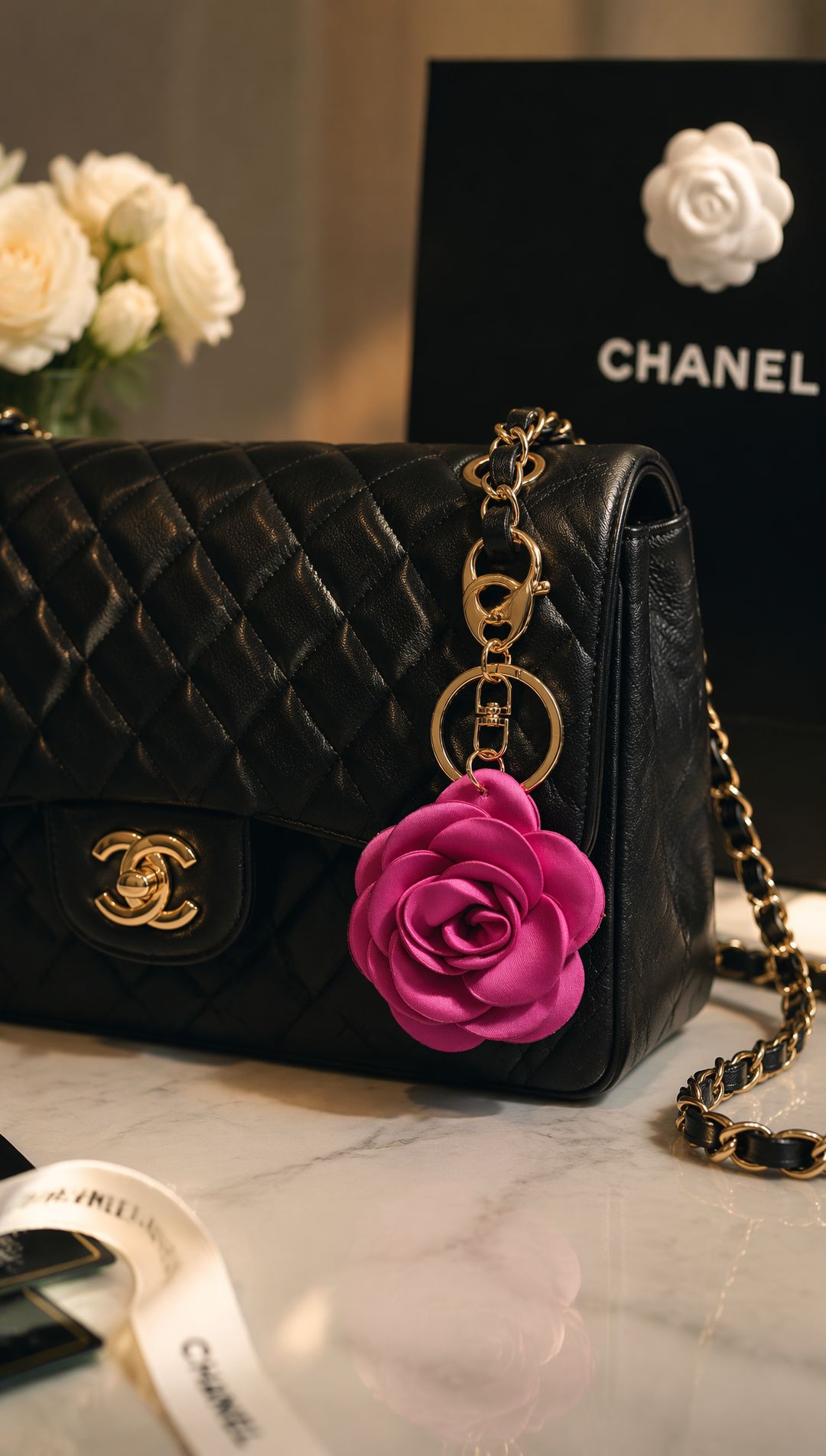 Aprilz | Pink Bloom Keychain - 2