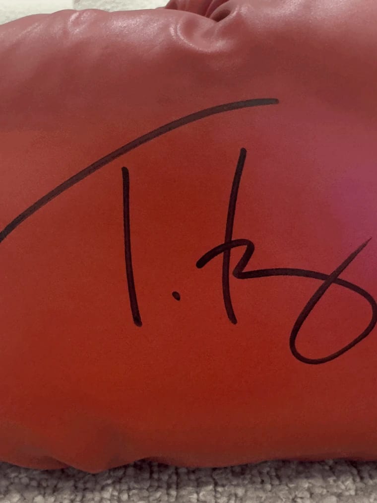 Tyson Fury Signed Boxing Glove (ICONS) - 5