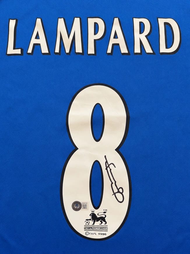FRANK LAMPARD SIGNED 2004/05 CHELSEA JERSEY (BECKETT) - 6