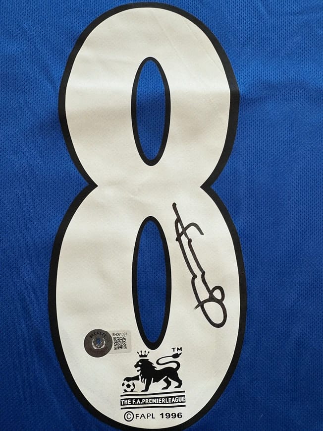 FRANK LAMPARD SIGNED 2004/05 CHELSEA JERSEY (BECKETT) - 7