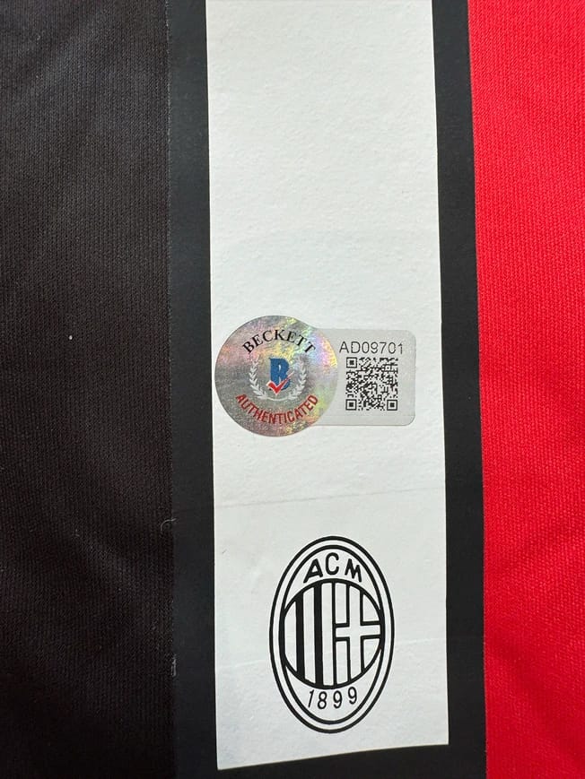 Andriy Shevchenko Signed 2005/06 AC Milan Jersey (beckett) - 10