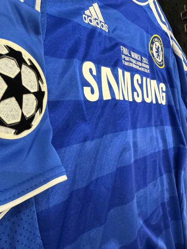 Didier Drogba Signed 2011/12 Chelsea FC Jersey (BECKETT) - 11