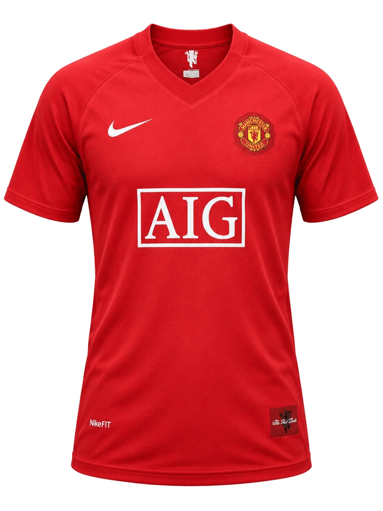 CRISTIANO RONALDO SIGNED 2007/08 MANCHESTER UNITED JERSEY (BECKETT) - 12