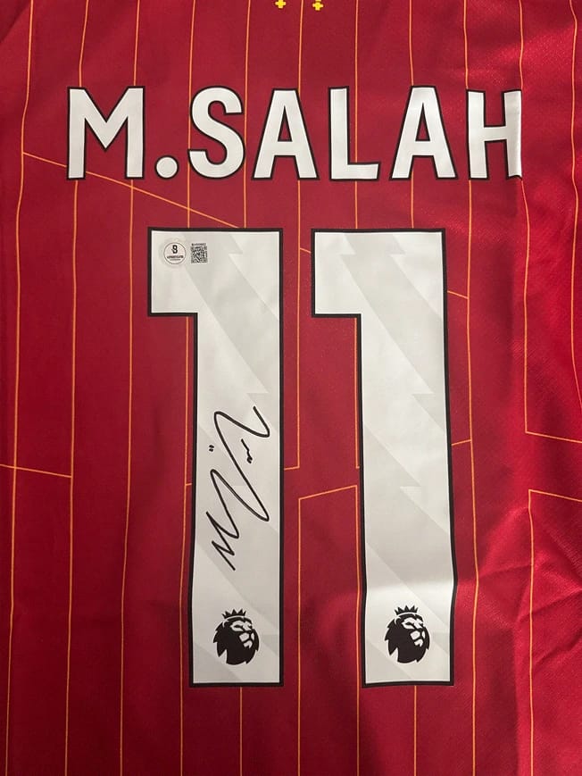 MOHAMED SALAH SIGNED 2024/25 LIVERPOOL JERSEY (BECKETT) - 6