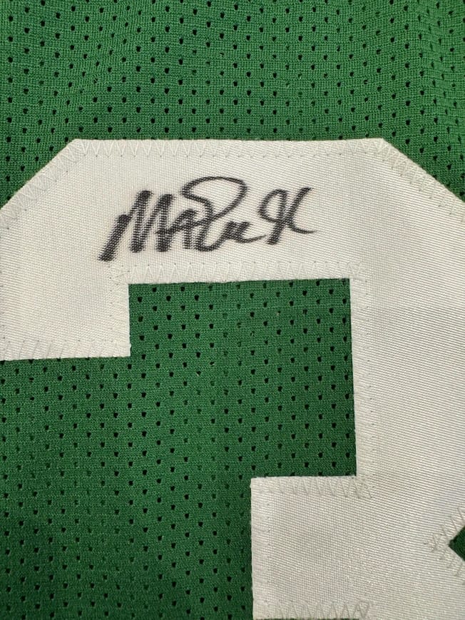 Magic Johnson Signed Celtics Jersey (Beckett) - 12
